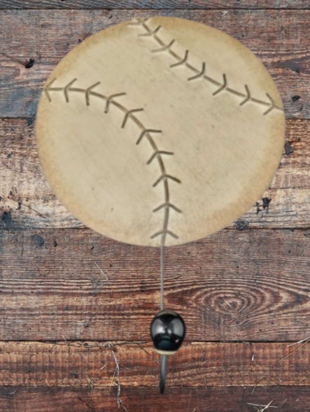 BASEBALL WALL HOOK